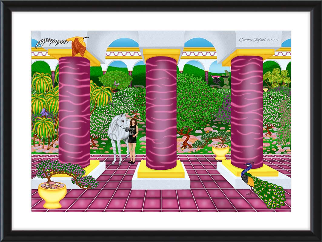 Palace framed-matted